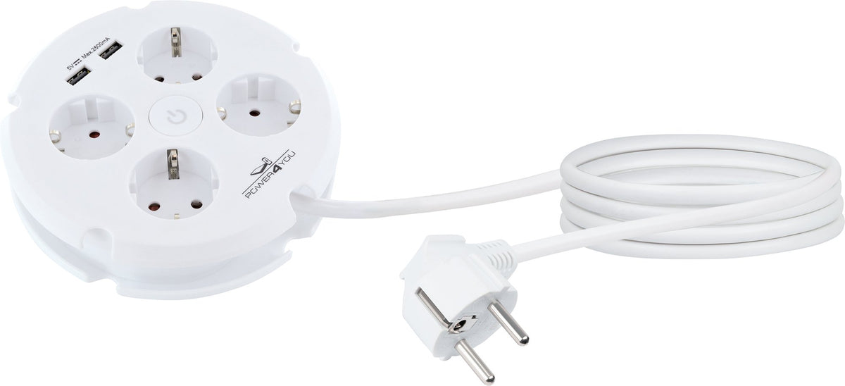 4-way multiple socket