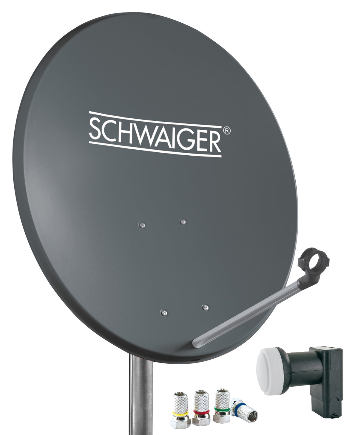 Stahl Offset Antenne (55 cm) Set