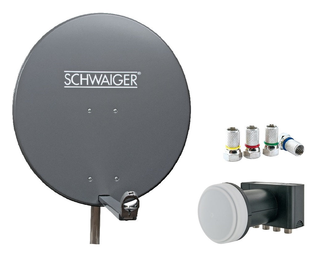 Aluminium Offset Antenne (80 cm) Set