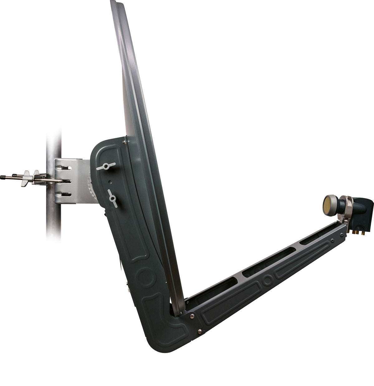 Aluminium Offset Antenne (75 cm) Set