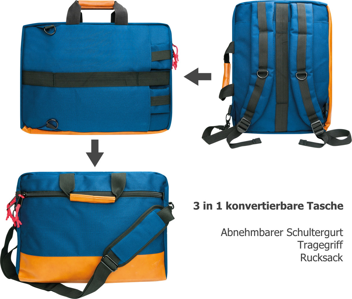 Notebook bag / backpack (15.6")