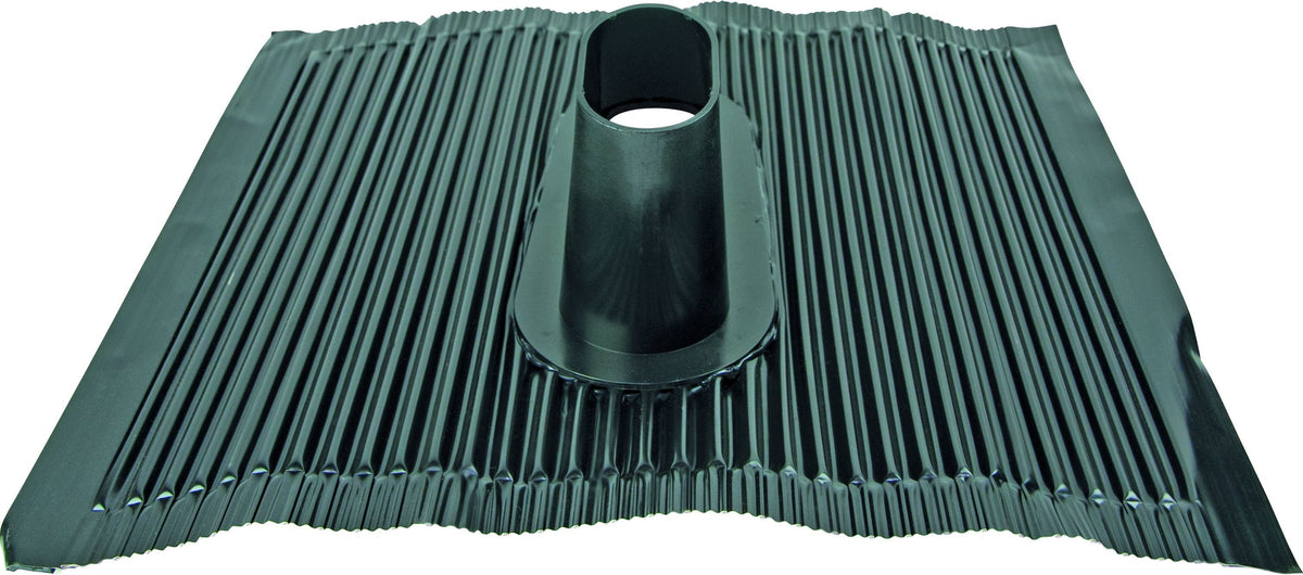 Dachhaube Aluminium Schwarz/Ziegelrot