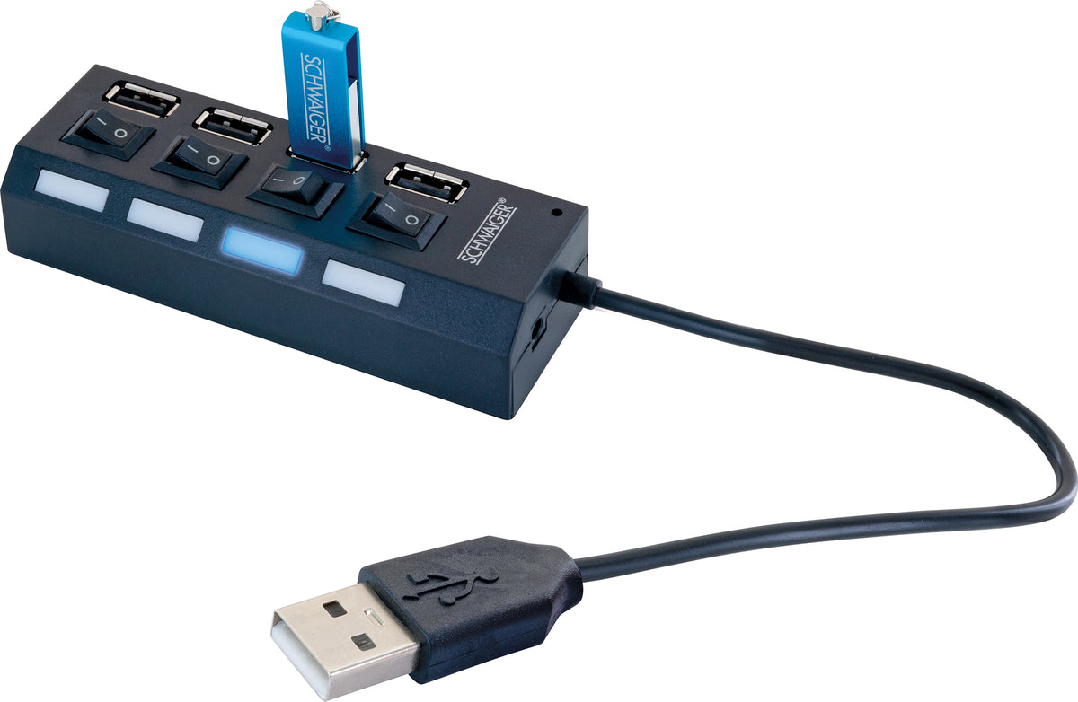 4-port USB hub