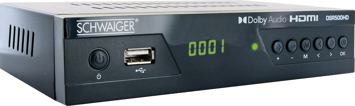 SAT receiver digital FULL HD FTA pre-programmed