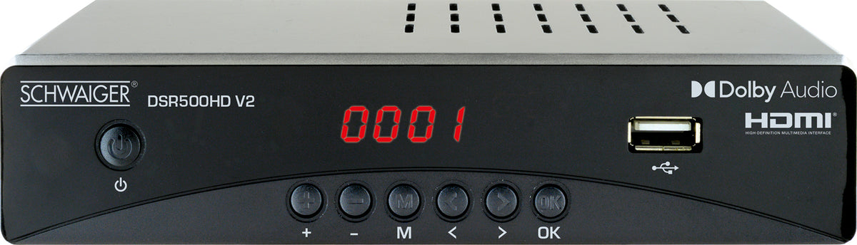 SAT receiver digital FULL HD FTA pre-programmed