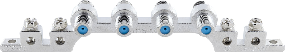 4-way F-earthing block