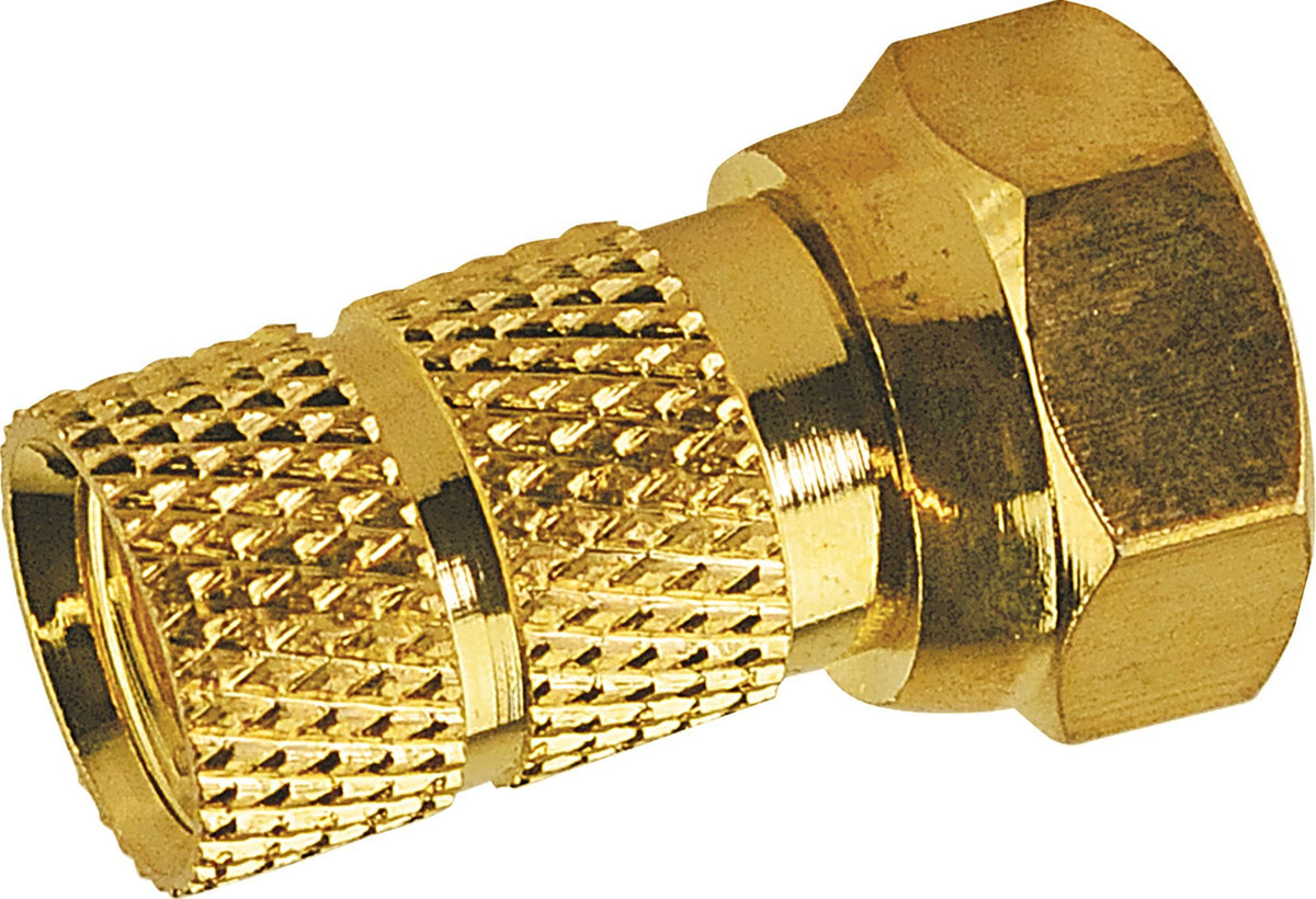 F screw-on plug (Ø 6.5 mm)