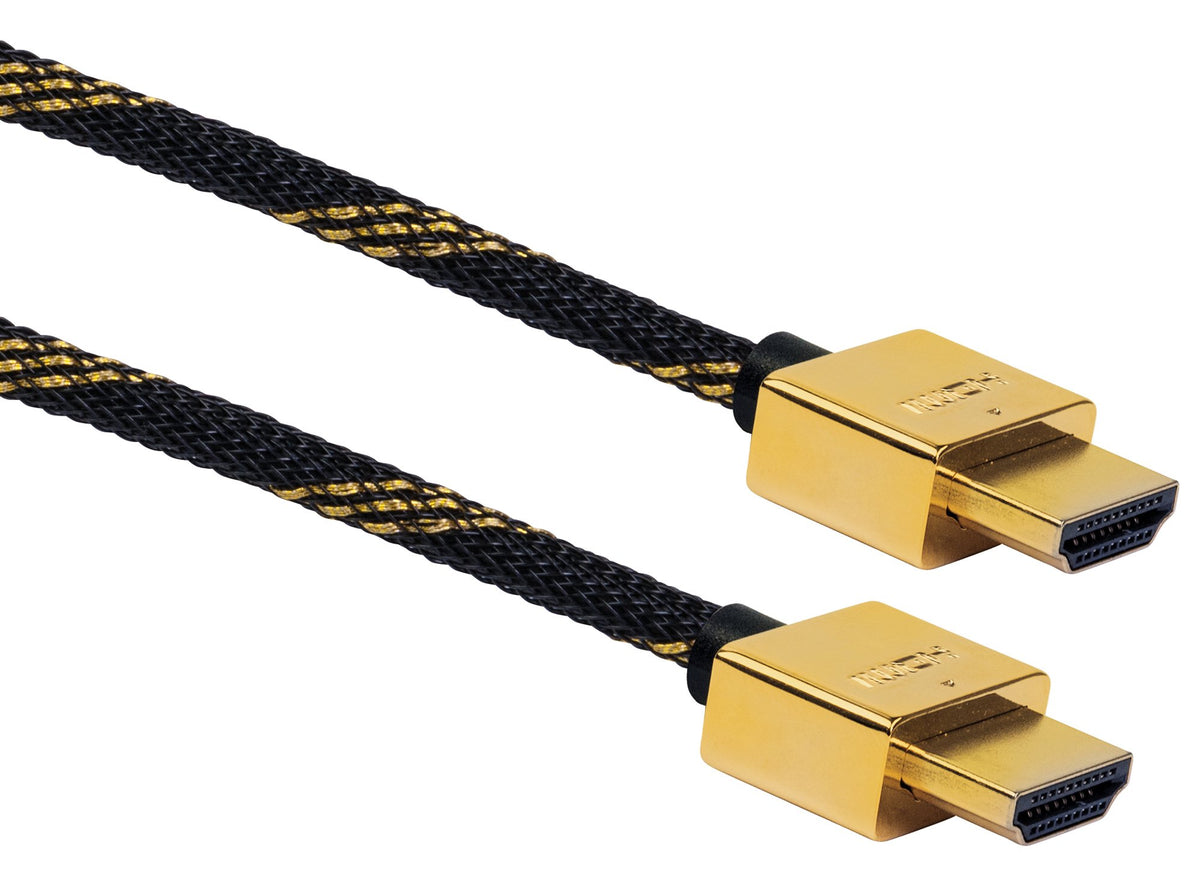 SLIMLINE high-speed HDMI® cable with Ethernet
