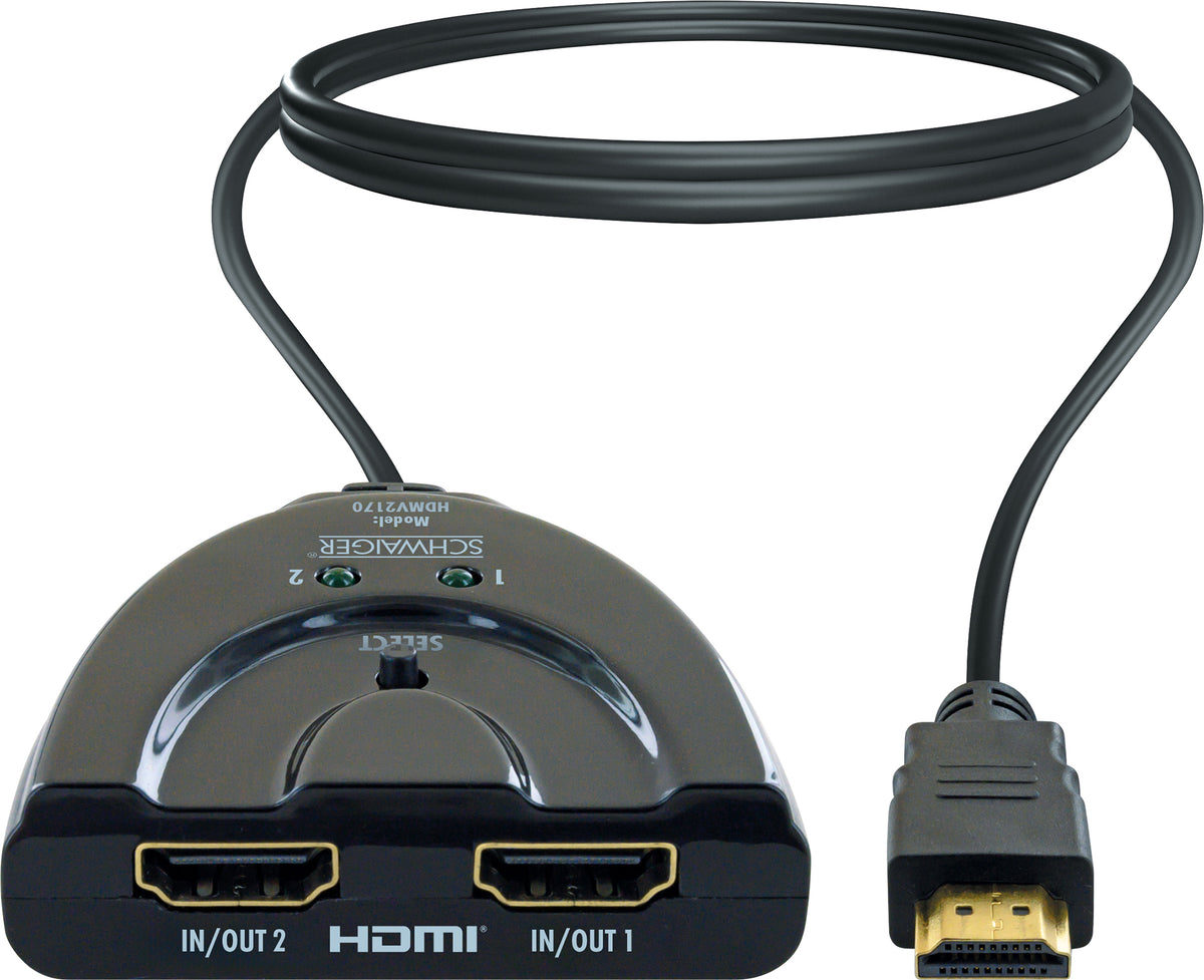 HDMI Umschalter 2 auf 1 Adapter