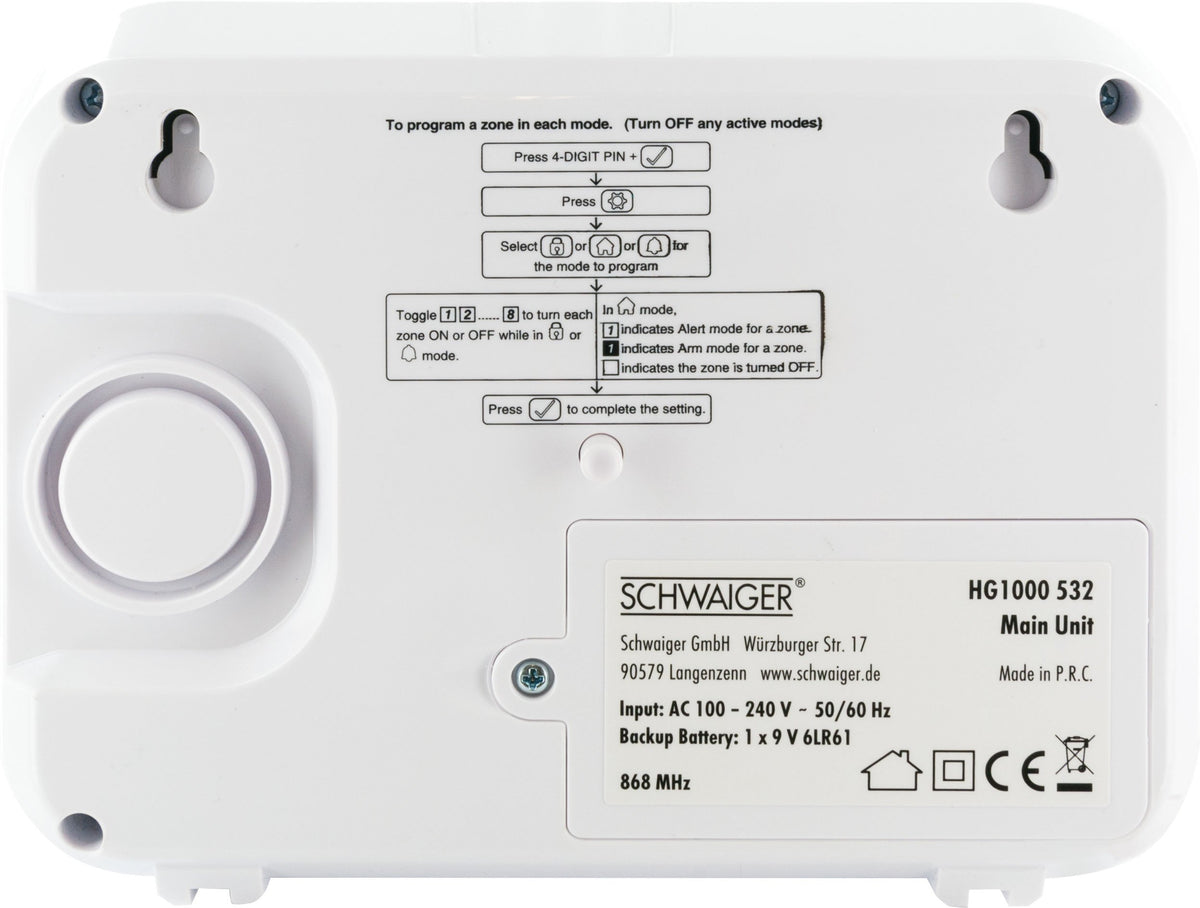 Funk-Alarm-System „Green Guard“