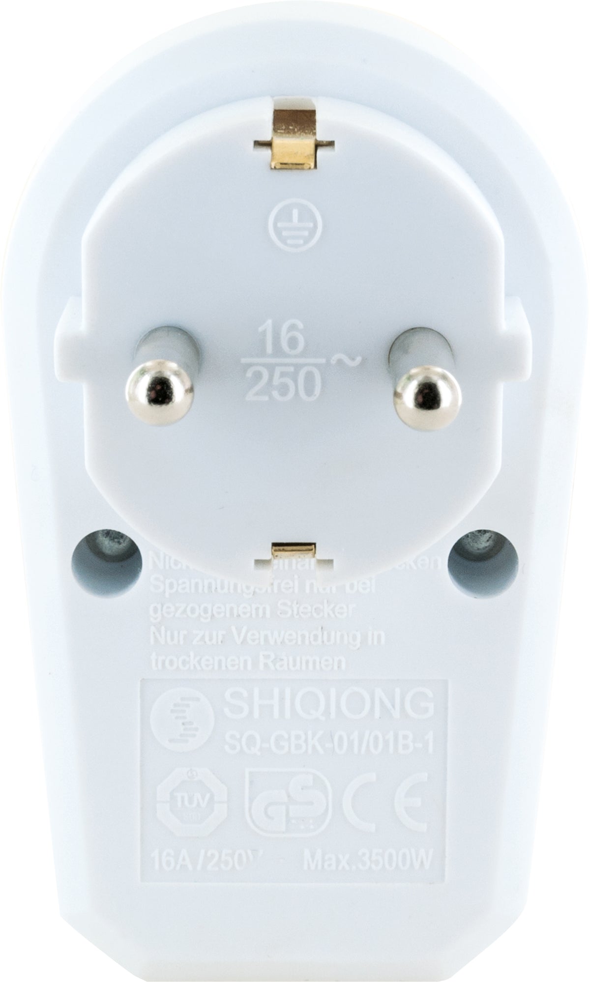 Hardmann Steckdosenadapter mit Schalter