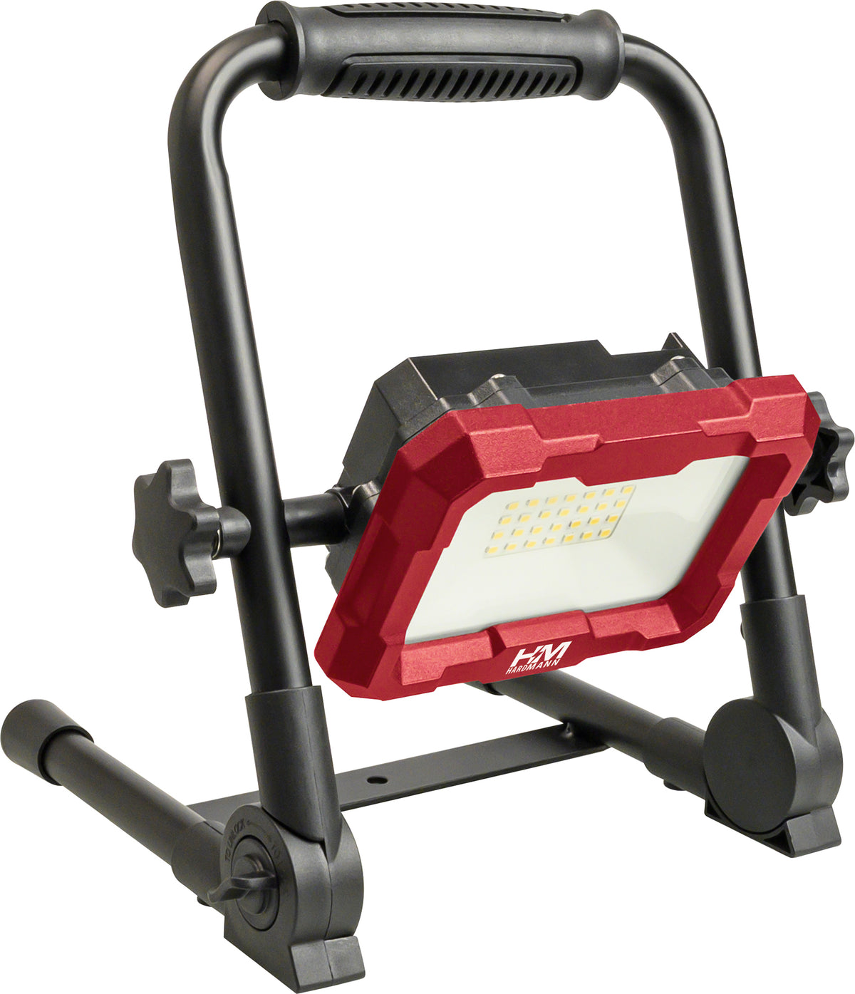 Hardmann Akku-Baustrahler mit Handstativ