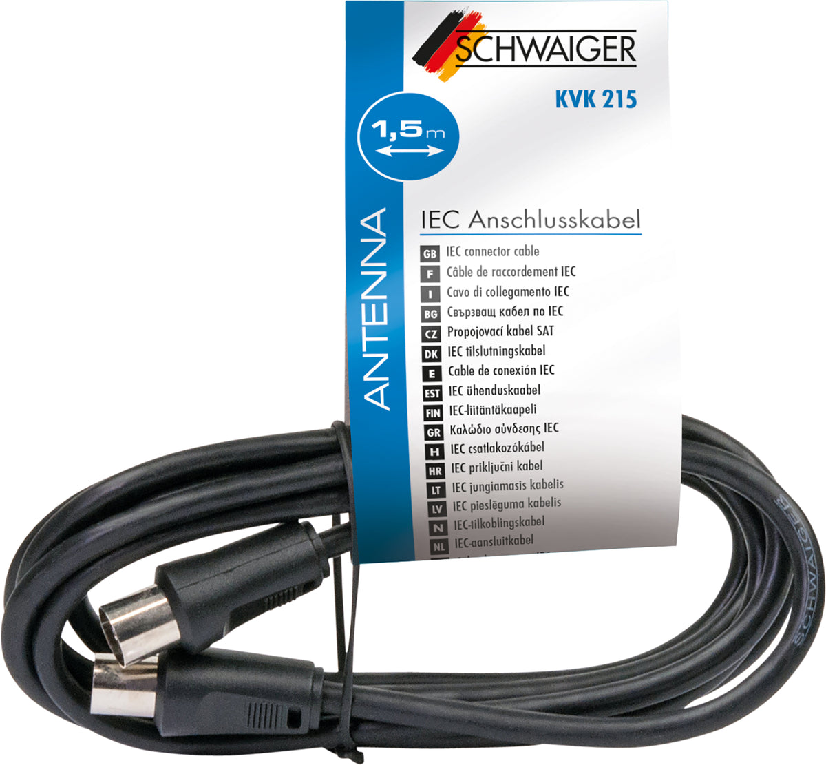 Antenna connection cable (75 dB)