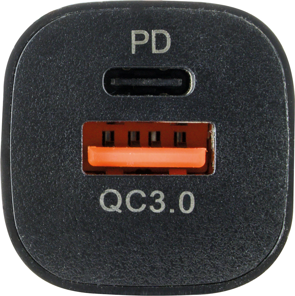 Car charging adapter 12/24V USB C & A
