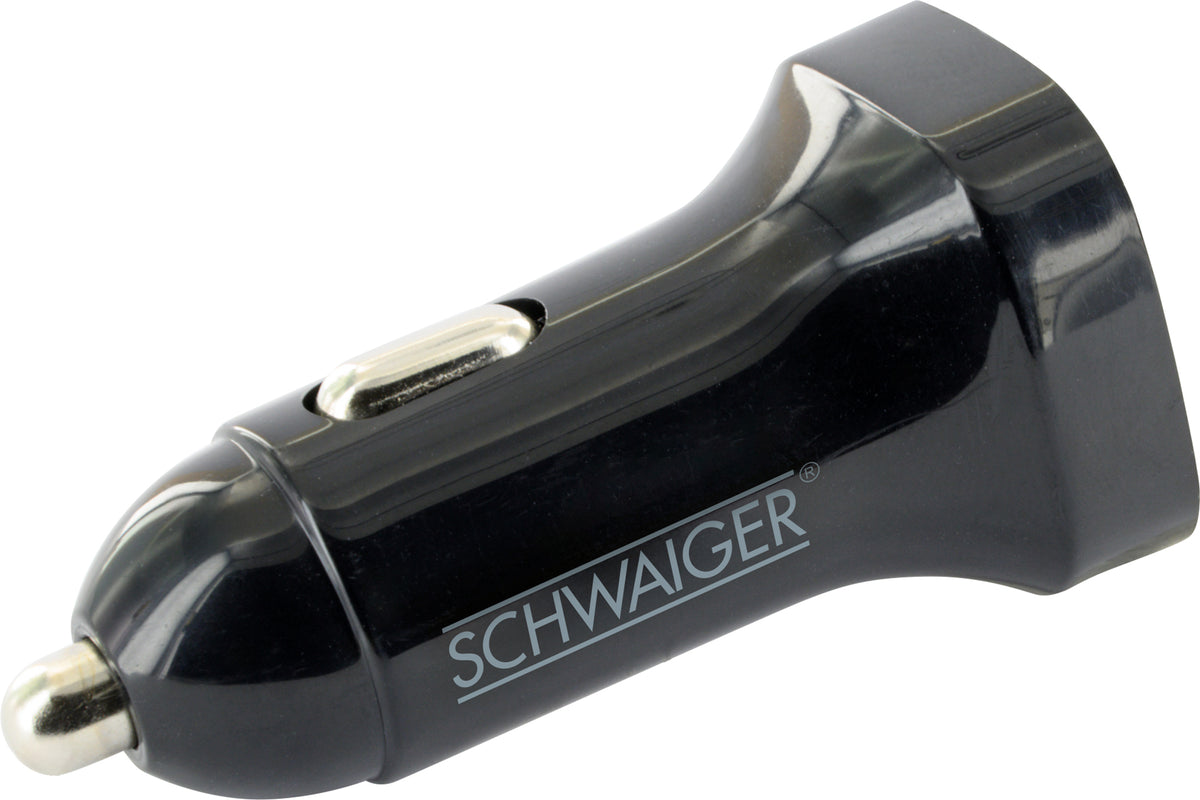 Car charging adapter 12/24V USB C & A