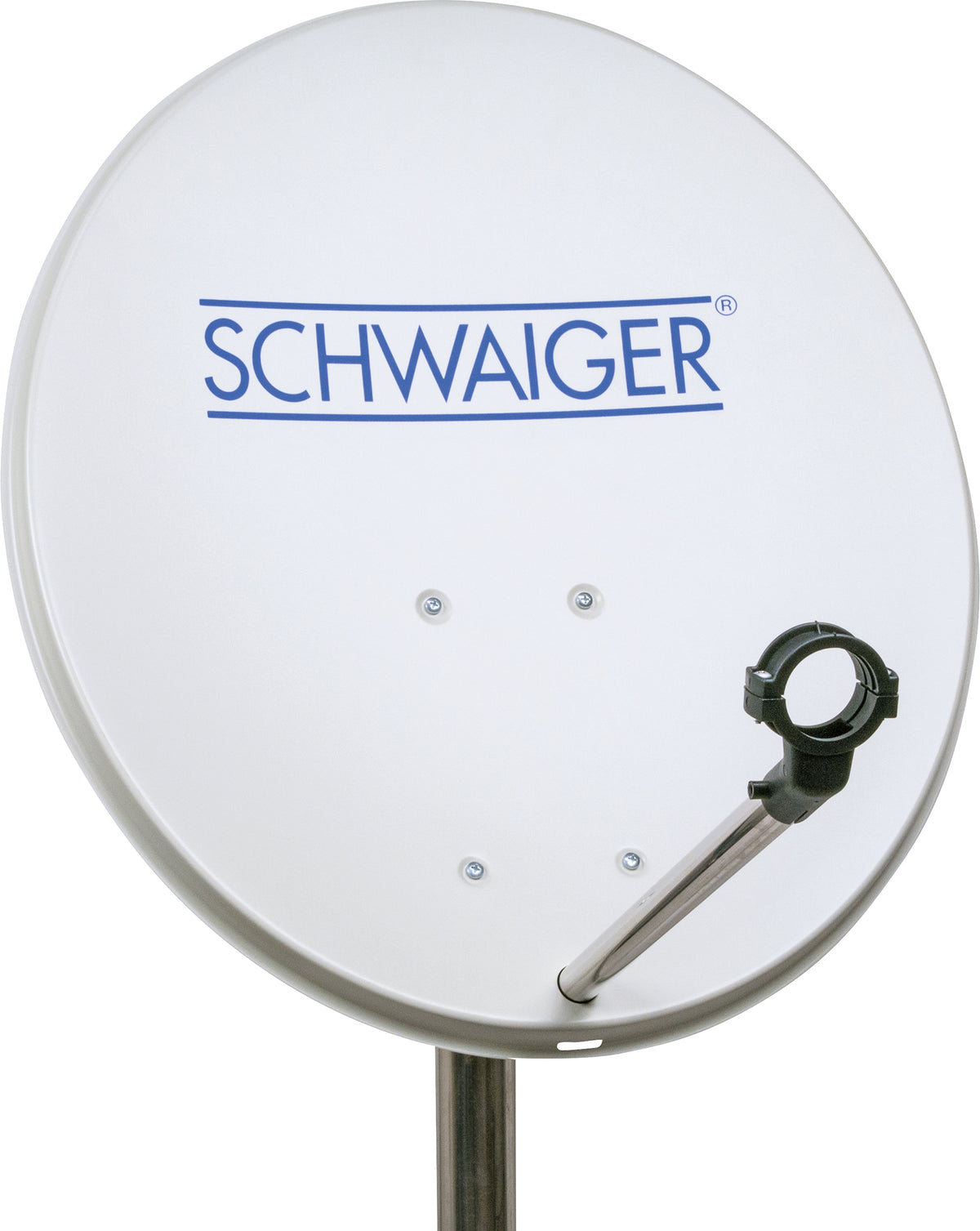 Satellite dish steel light grey 55 cm