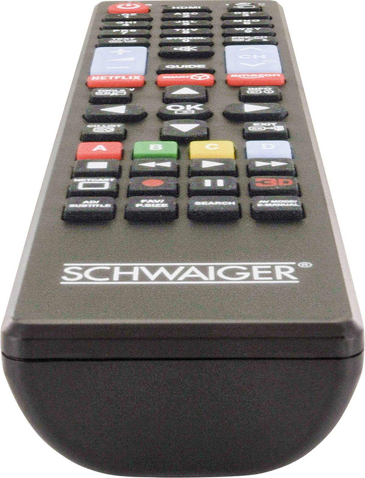 Replacement remote control (for: LG, Samsung, Sony, Panasonic, Philips)