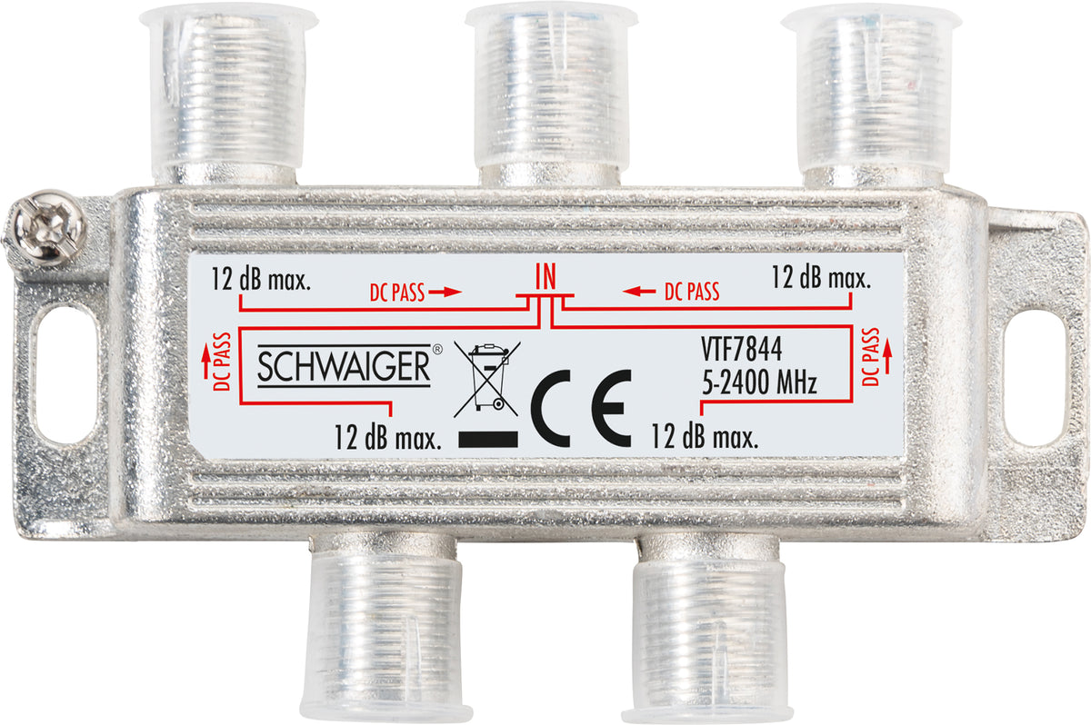 4-way distributor (12 dB)