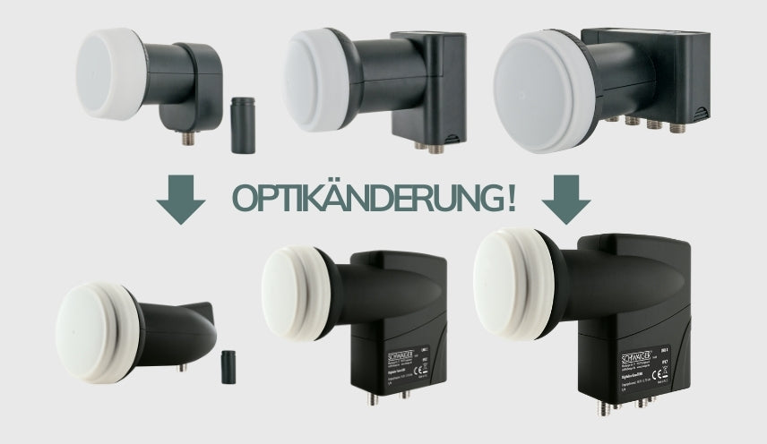 Optische Änderung unserer LNB