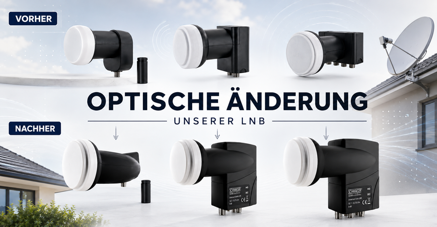 Optische Änderung unserer LNB