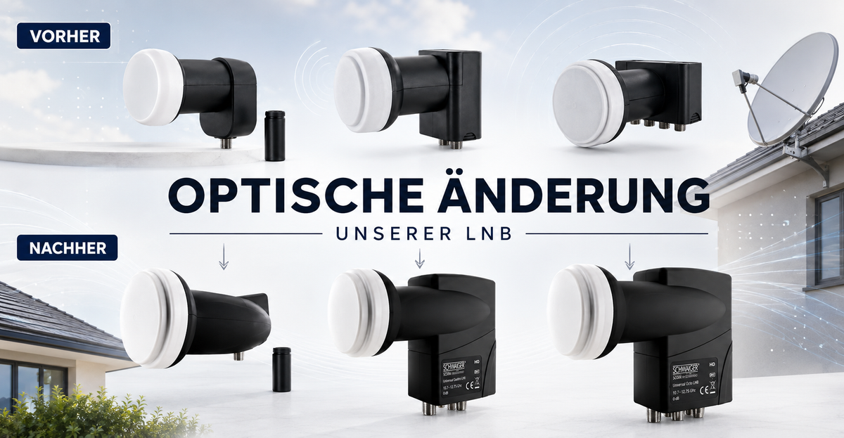 Optische Änderung unserer LNB