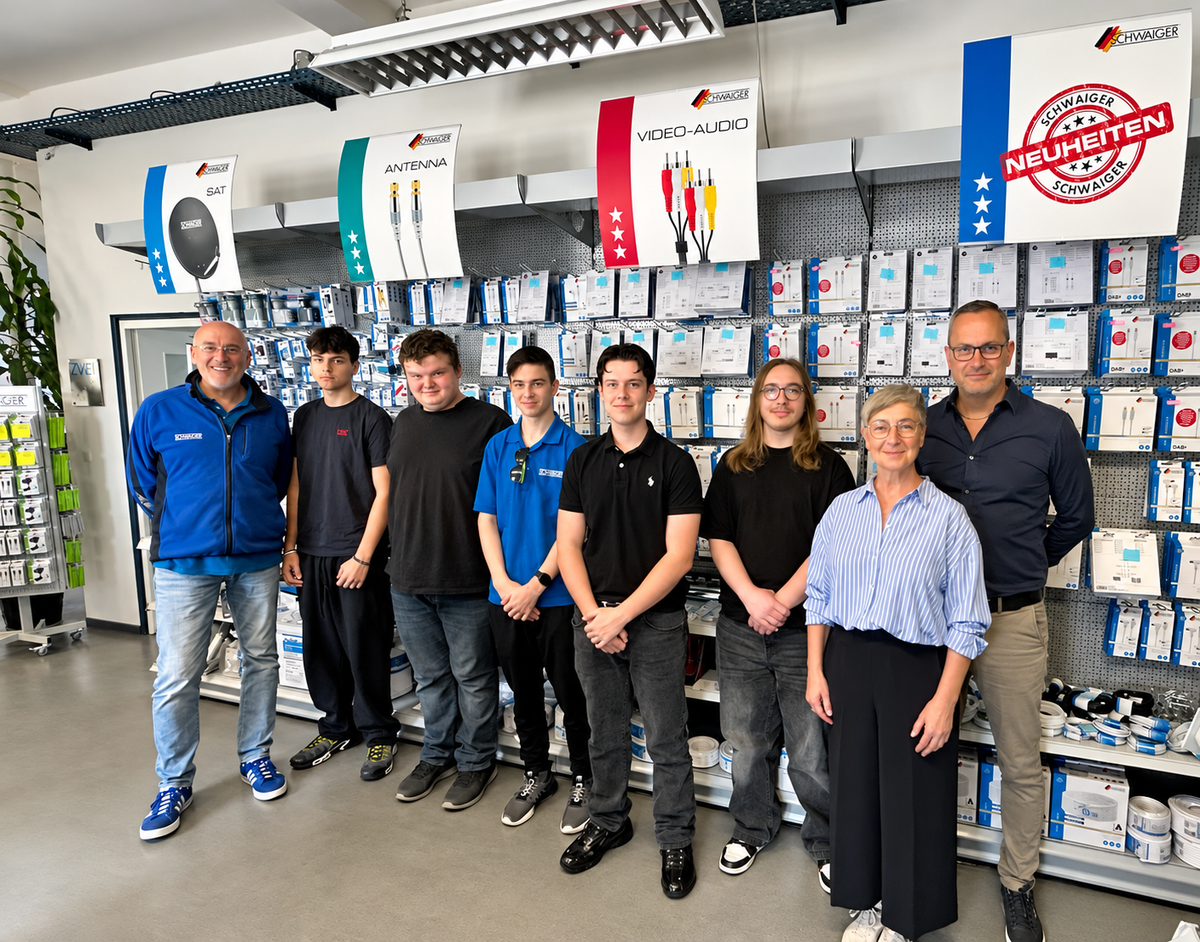 Herzlich willkommen im Team Schwaiger – unsere neuen Azubis 2026!