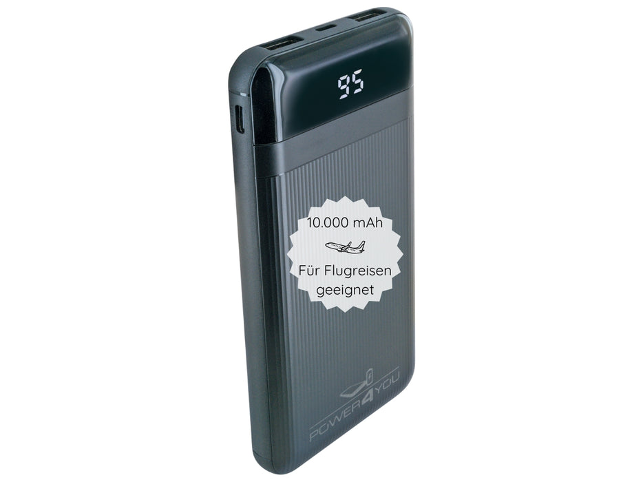 Powerbank mit Kapazitätsanzeige 10000 mAh