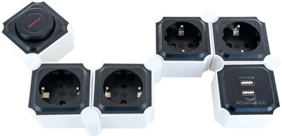 Flexible socket strip