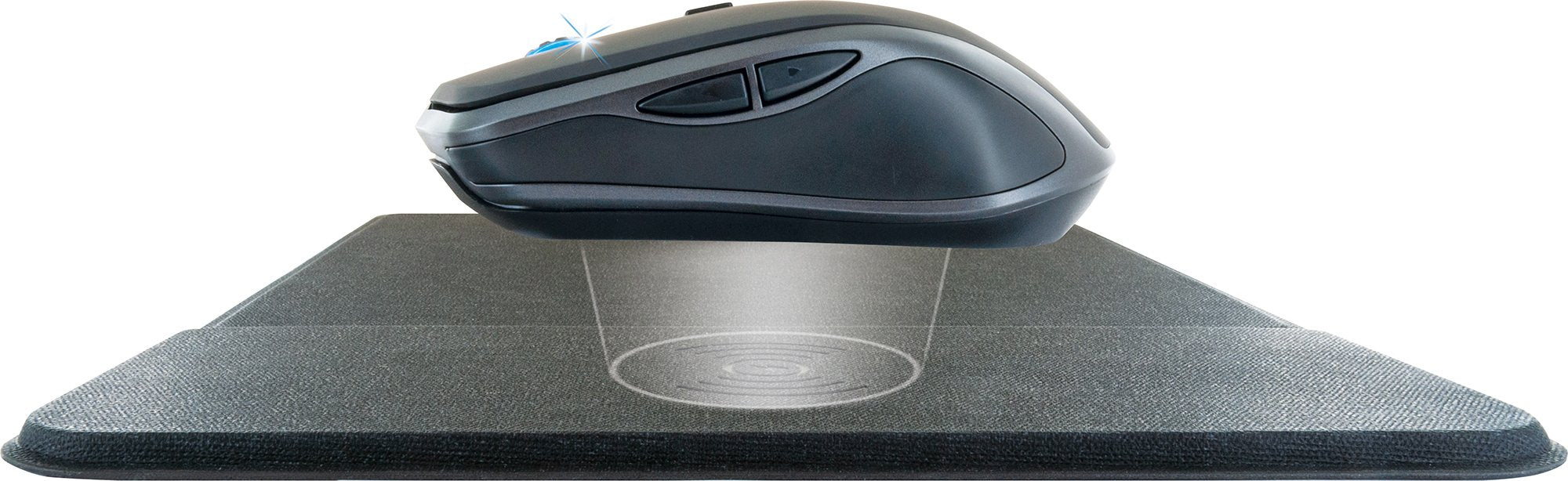 Kabellose PC-Maus mit QI-Mauspad