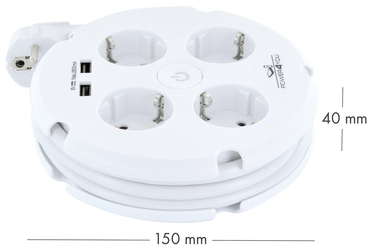 4-way multiple socket