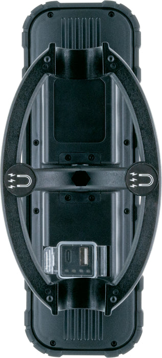 Arbeitsleuchte mit Teleskopklammer & abnehmbaren COB-LED Leuchten