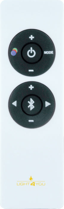 Lautsprecher Tischleuchte mit gelbem Henkel