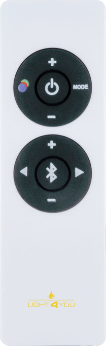 Lautsprecher Tischleuchte mit grauem Henkel