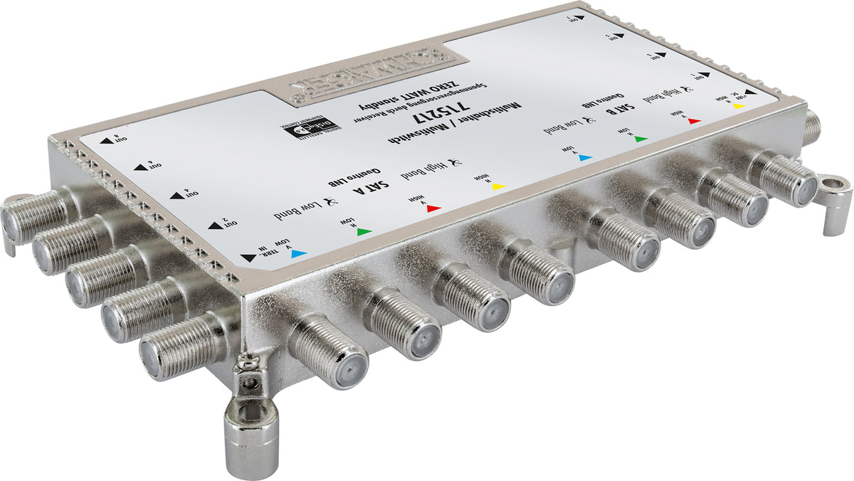 SAT multiswitch 9/8 with power supply