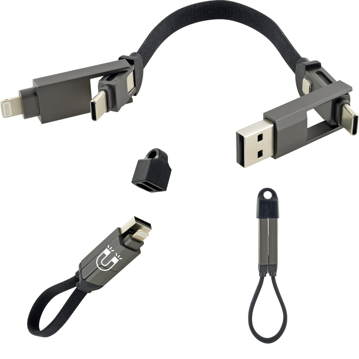 4 in 1 USB-C Kabel