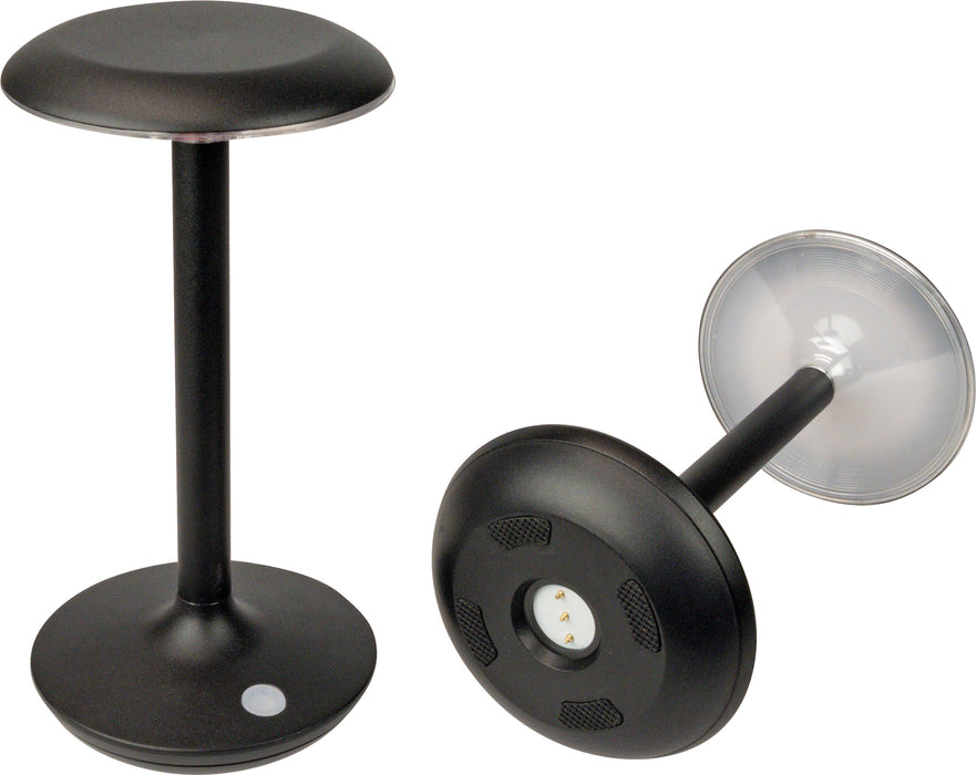 Tischleuchte 3er Set mit Ladeplatte