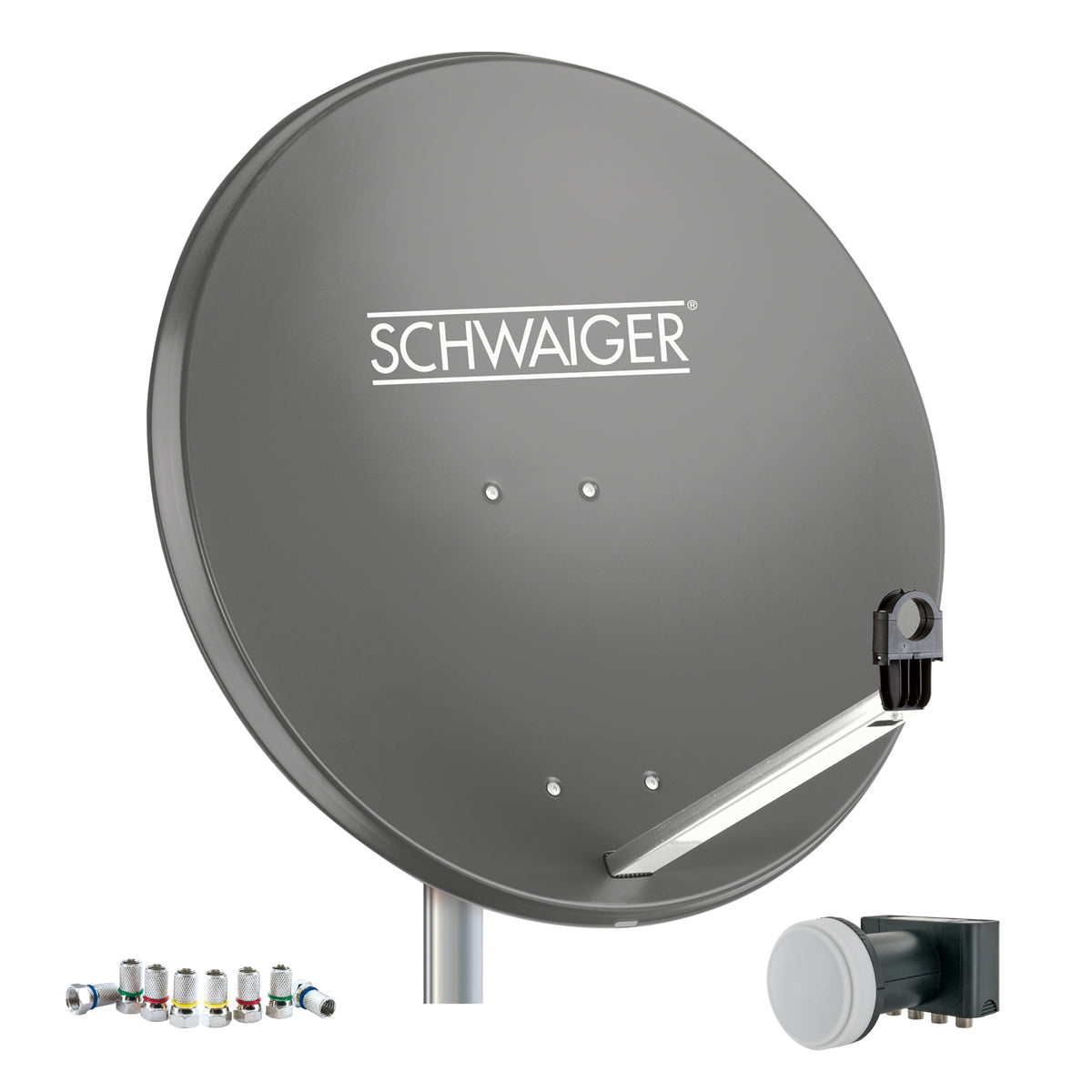 Stahl Offset Antenne (75 cm) Set