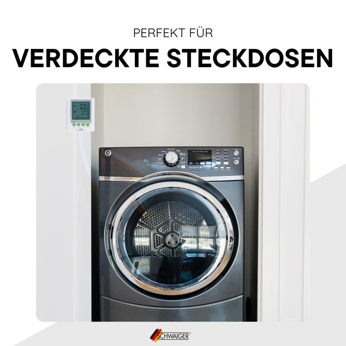 Energiekostenmessgerät mit verlängertem Display