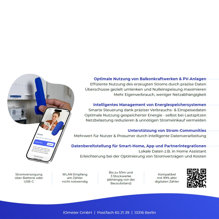 IOmeter Smarter Stromzähler