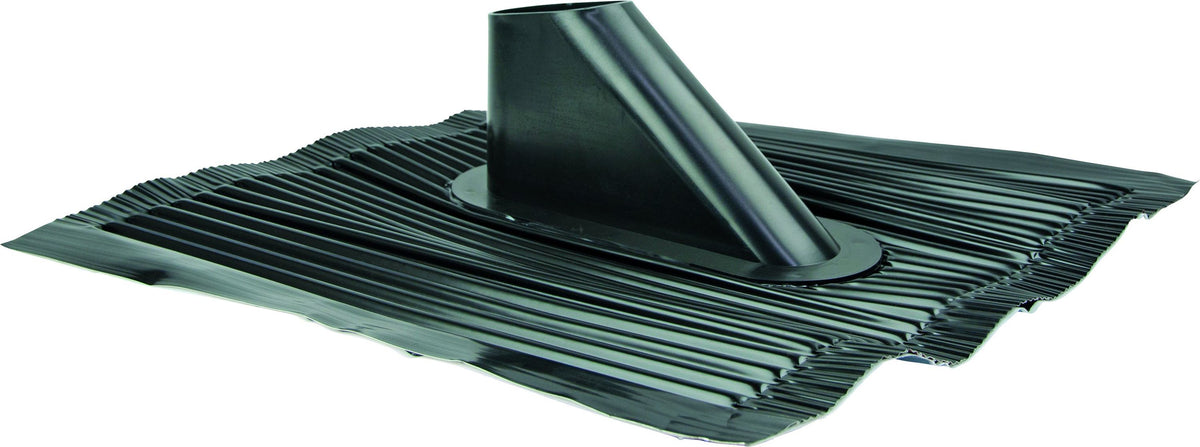 Dachhaube Aluminium Schwarz/Ziegelrot