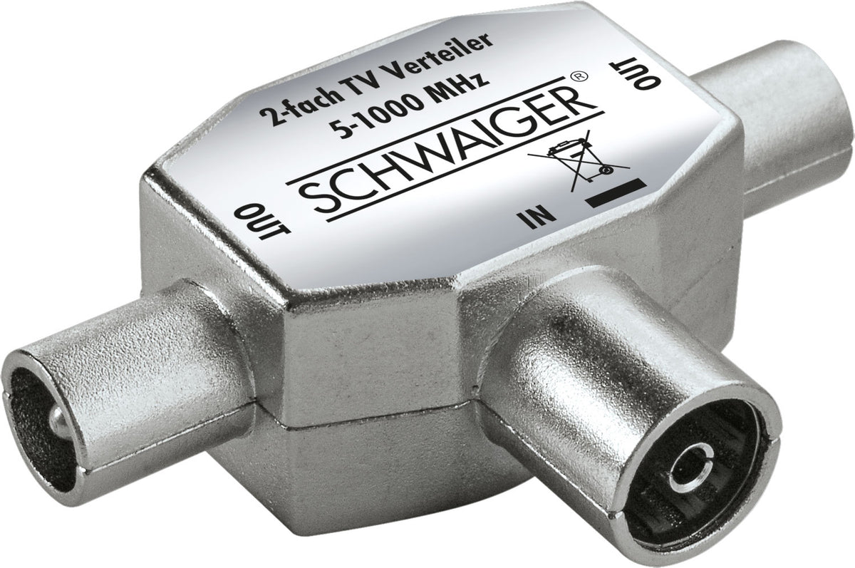 2-way plug-on distributor (TV)