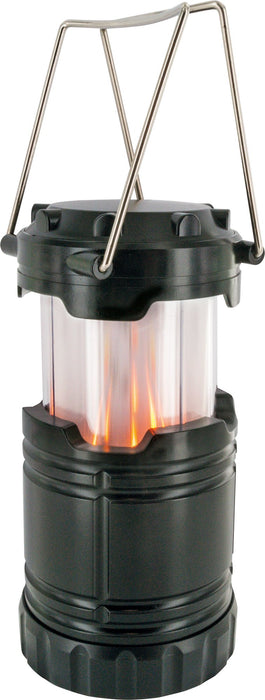 Camping-Leuchte mit Lagerfeuereffekt