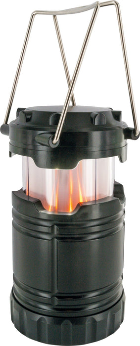 Camping-Leuchte mit Lagerfeuereffekt