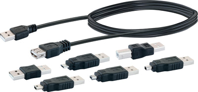 USB 2.0 Anschlussset (7-teilig)