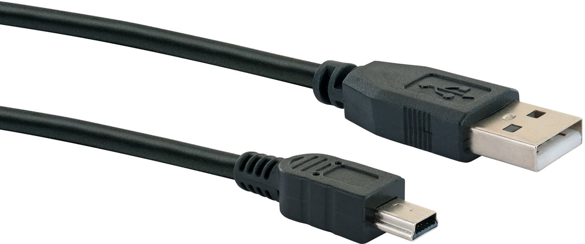 USB Mini-B Stecker auf USB-A Kabel 1/1,8 m