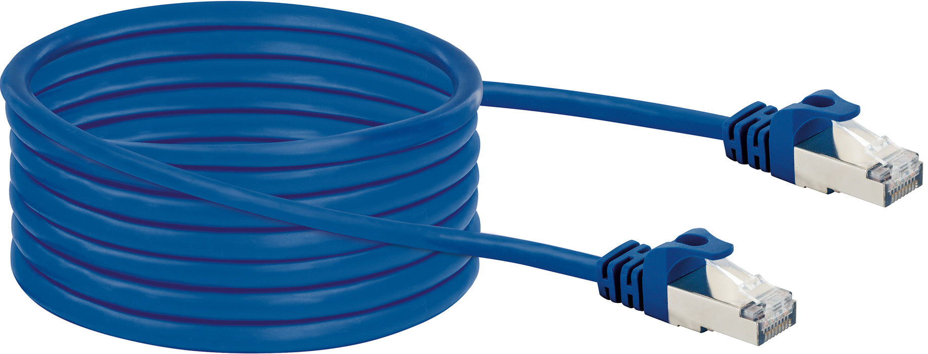 CAT8 Netzwerkkabel, S/FTP, 10m, blau