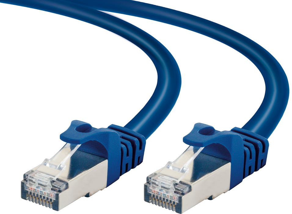 CAT8 Netzwerkkabel, S/FTP, 10m, blau