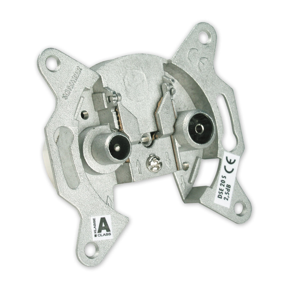2-hole single pass-through socket (2.5 dB)