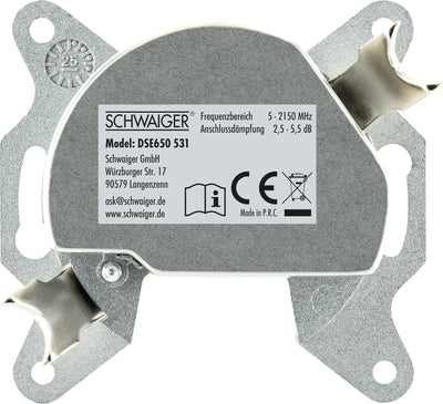 End-/Stichleitungsdose 2,5 dB