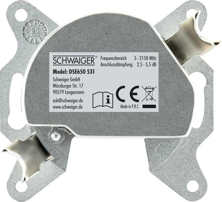 End-/Stichleitungsdose 2,5 dB